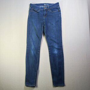 Gap Jeans Leggings skinny stretch women's size 4 / 27R dark washed blue